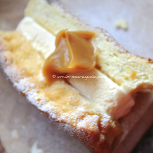 Ricotta vanilla sponge  © www.ice-cream-magazine.com